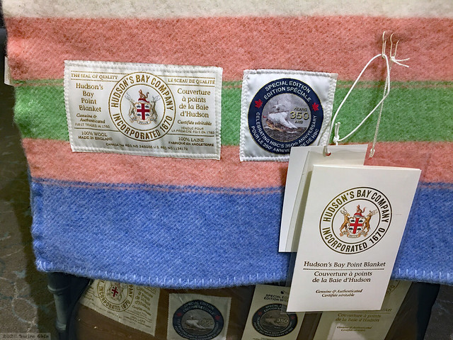 Hudson's Bay Company 350th anniversary blankets