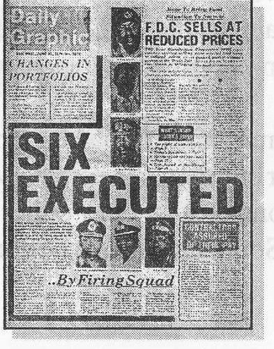 six executed by firing squad june 27 1979