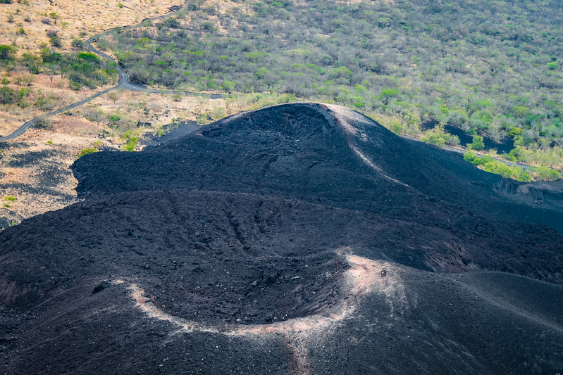 Volcano boarding Nicaragua