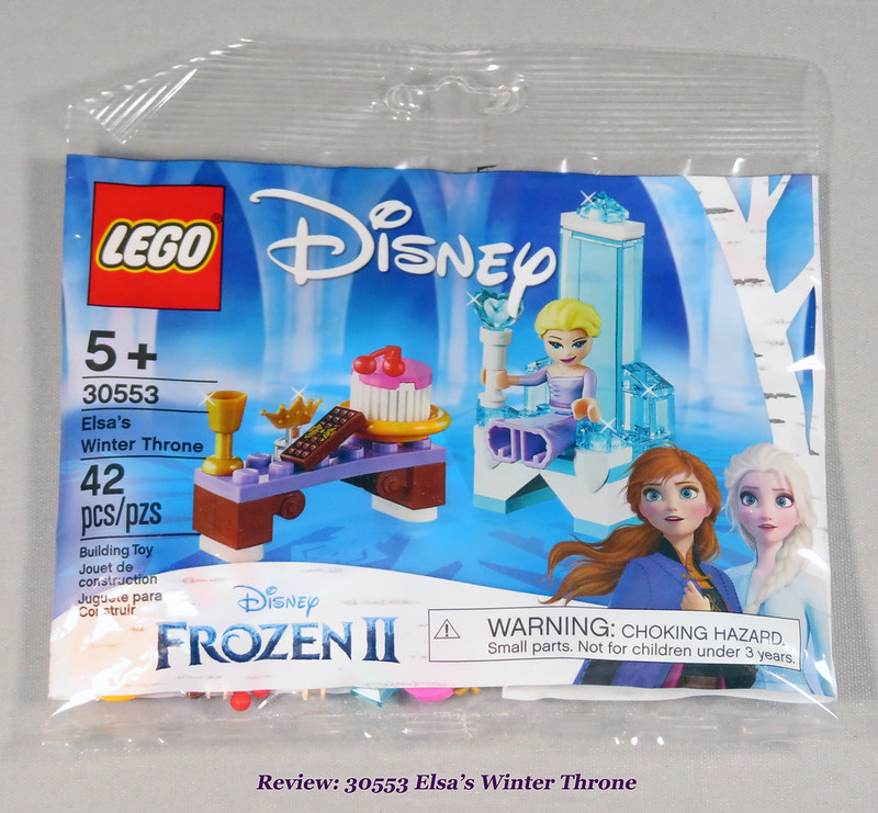 Lego polybag 30553-disney frozen 2 elsa throne winter winter throne new