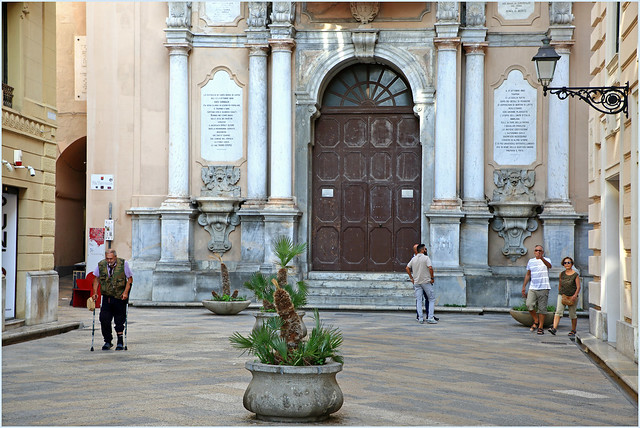 Palais Sénatorial, Corso Vittorio Emanuele, Trapani, Sicile, Italie