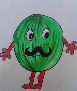 An illustration to accompany The Amazing Adventures of the Spy Watermelon, written by Belvoir Primary School, P6