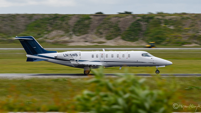 Airwing, Learjet 45, LN-AWB, 45-219, June 05, 2020