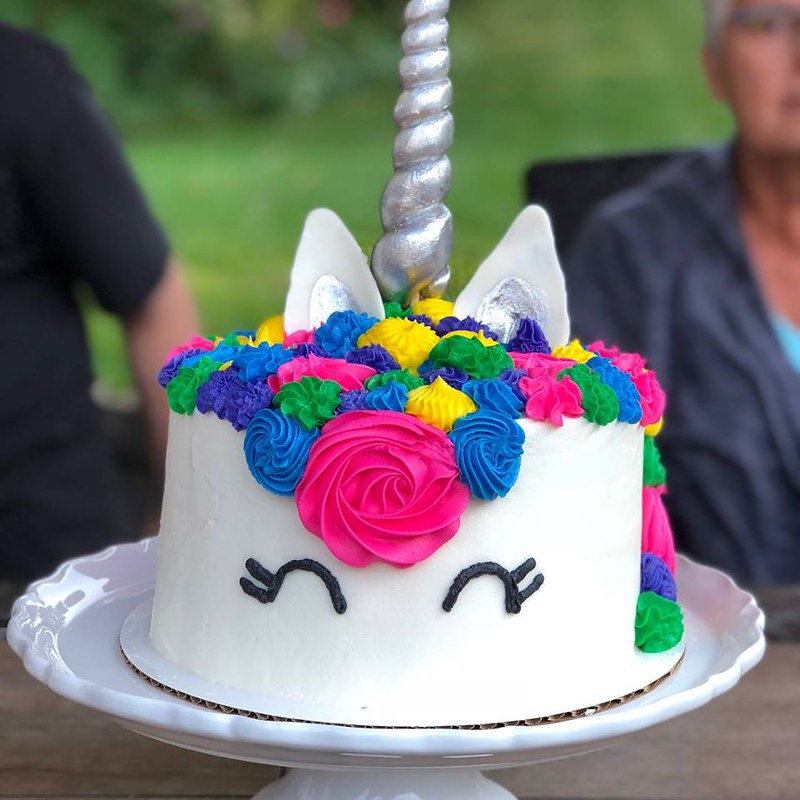Cute Unicorn Cake by Sweet Sumthings MN