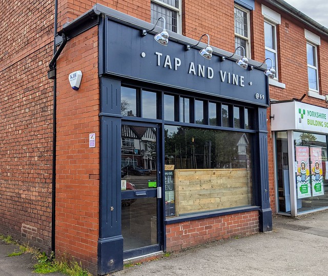 Tap and Vine micro bar in Penwortham, Preston