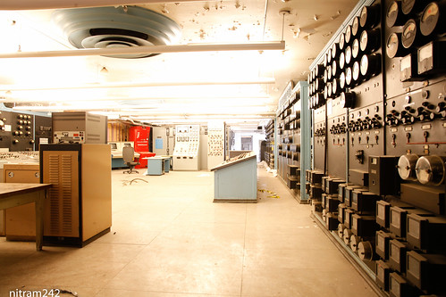 Crawford Power Electricity Plant Old Control Room