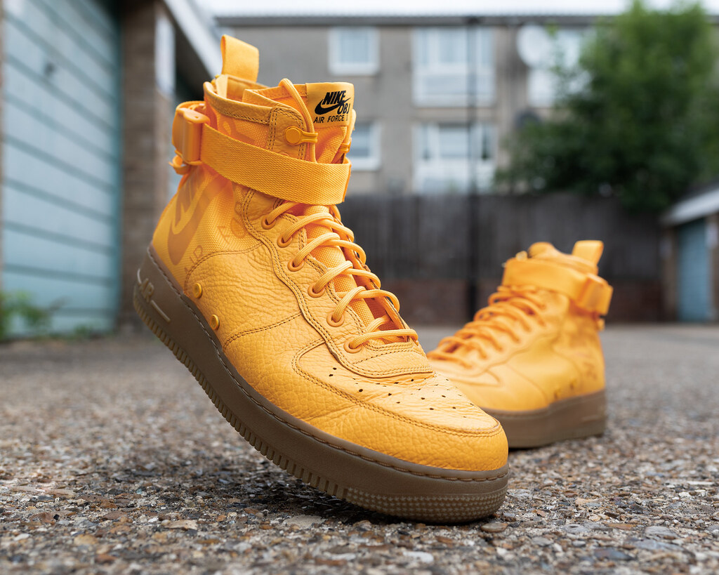 obj air force 1 yellow
