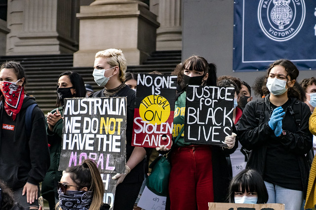 Black Lives Matter - Melbourne (Australia) Rally