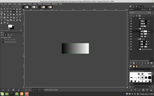 the Gimp ~ converting gray scale with subtle tones