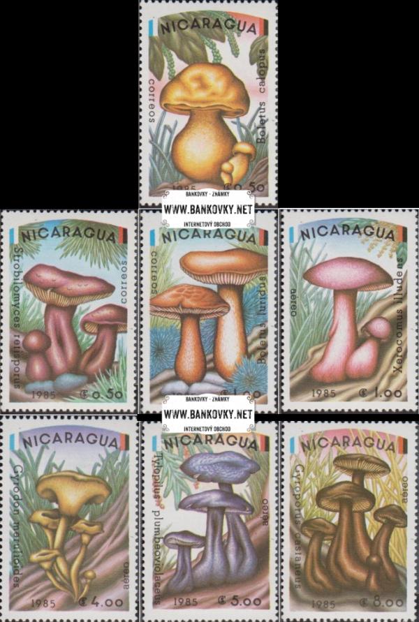 Známky Nikaragua 1985 Huby