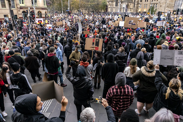 Black Lives Matter - Melbourne (Australia) Rally