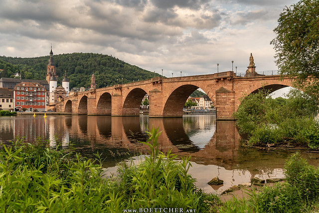 Old Bridge in Heidelberg at Morning - May 2020 VIII