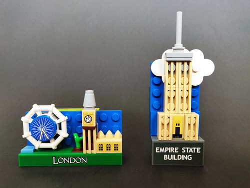 LEGO Magnets London (85402) & Empire State Building (854030)
