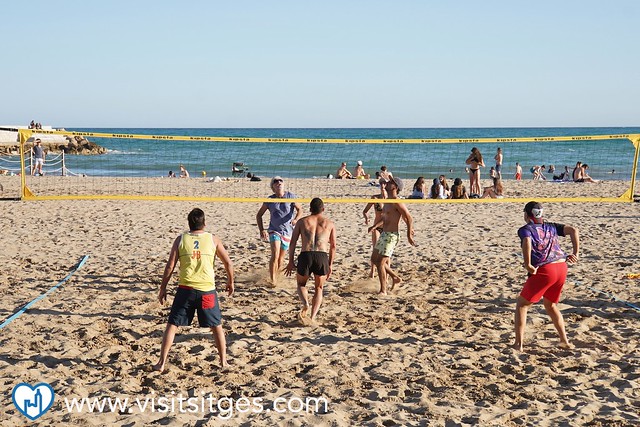 Deporte playas de Sitges