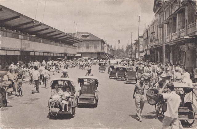 Palembang - Chinese Quarter, 1947