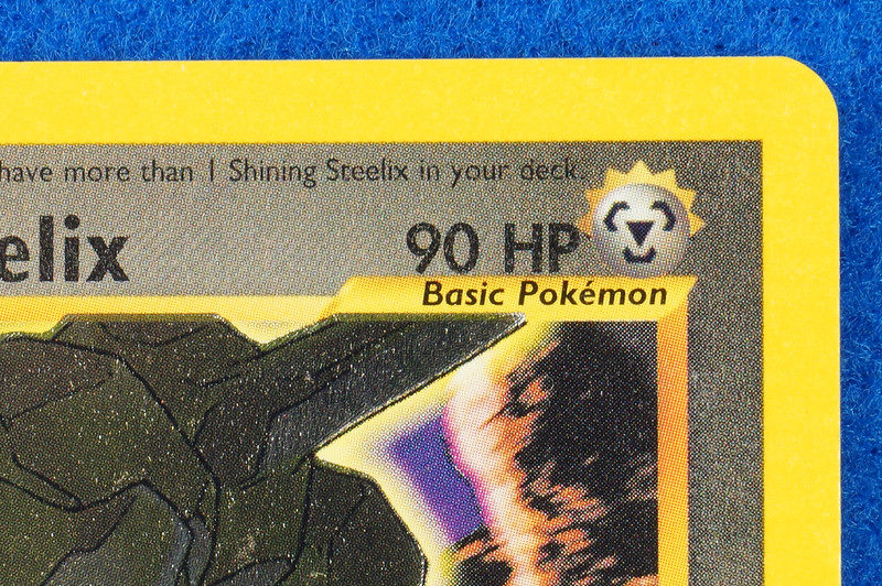 RD29669 Pokemon Shining Steelix 112_105 Neo Destiny Holo Secret Rare Card DSC07191