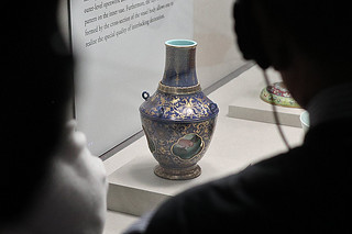 Taipei - National Palace Museum Garland of Treasures revolving vases