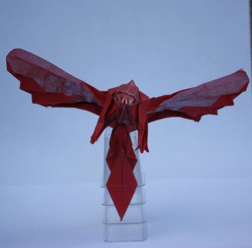 Origami Phoenix (Jo Nakashima) | Folded by me using 20 cm or… | Flickr