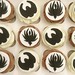 Battlestar Galactica themed cupcakes