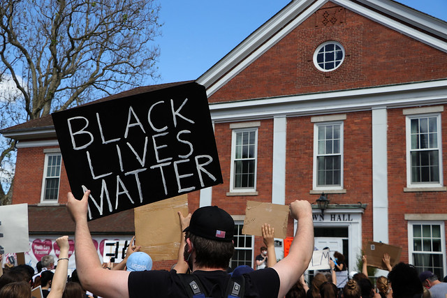 Cheshire CT George Floyd Black Lives Matter Protest June 7, 2020
