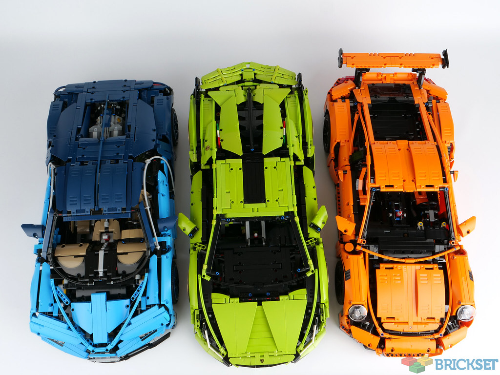 Plutôt Porsche ou Lamborghini ? Ces 3 voitures de collection LEGO