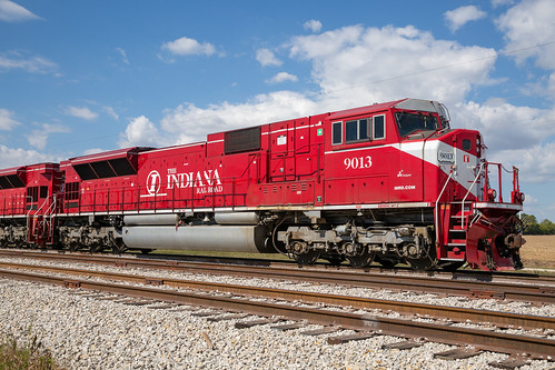 INRD 9013 | Indiana Railroad SD9043MAC #9013 (Ex. CEFX 112) … | Flickr