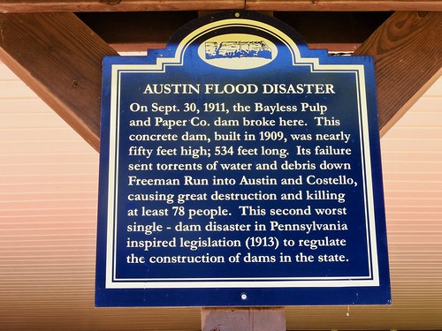 pennsylvania potter austin dam flood