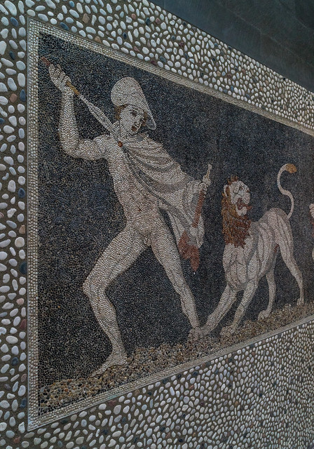 Pella Mosaics  III – The Lion Hunt