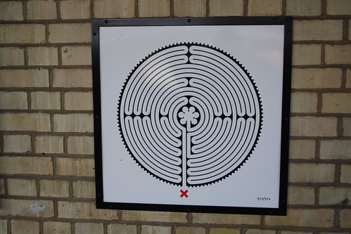 Art on the Underground Labyrinth 217 High Barnet close up