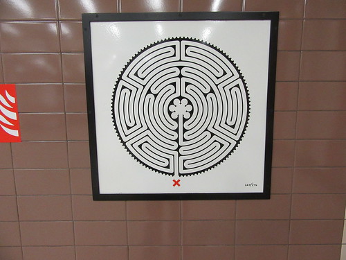 Art on the Underground Labyrinth 267 Hatton Cross