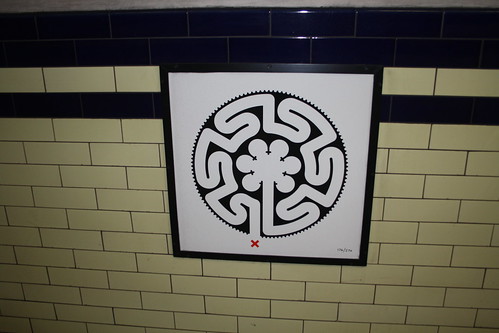 Art on the Underground Labyrinth 176 Mornington Cresent