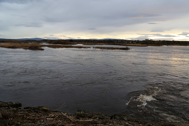 The River Spey at Spey Bay