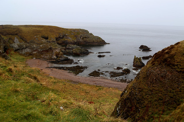 The coast between Portknockie and Cullen