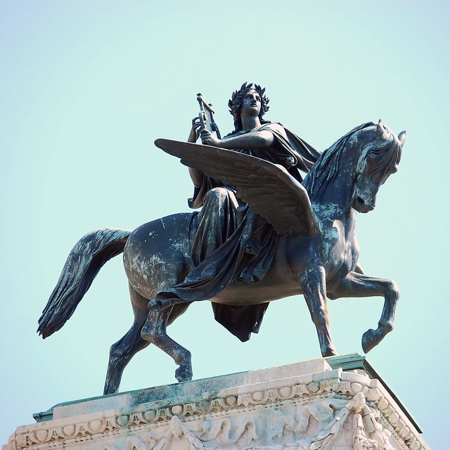 The Winged Equestrian of Harmony, an Allegory