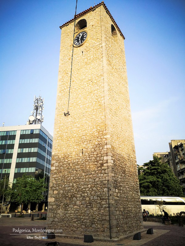 2019 Montenegro Podgorica Clock Tower (Sahat Kula)