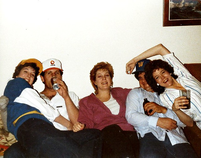 Party with friends 1984