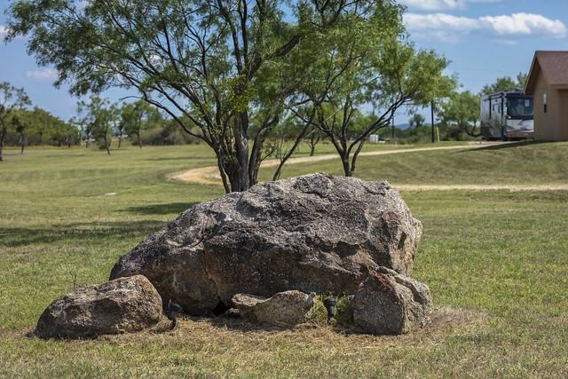 Large Rock on our Lawn