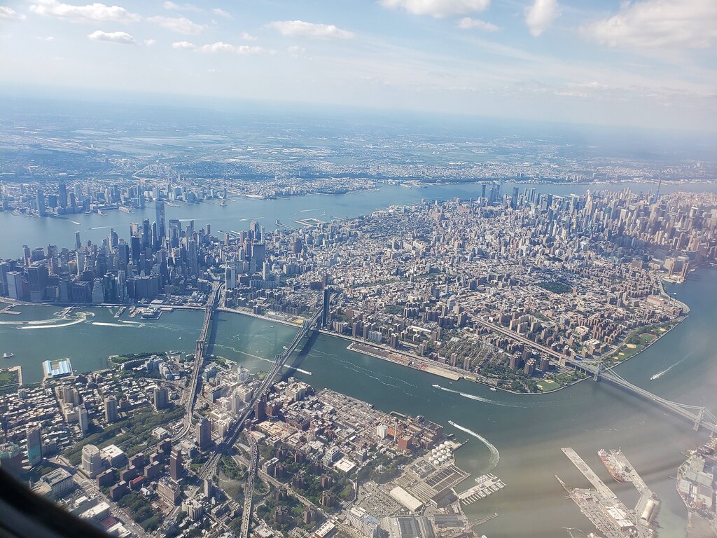Flying Over New York City