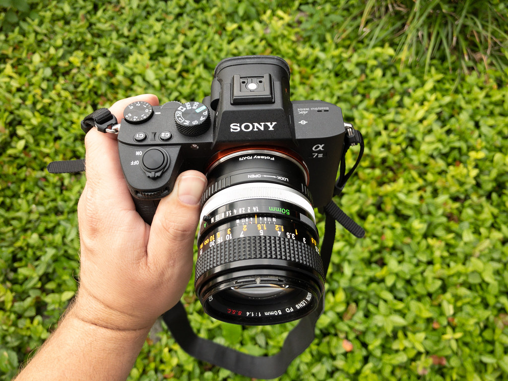 Sony a7iii + Canon 50mm f/1.4 FD Manual Focus Lense | Flickr