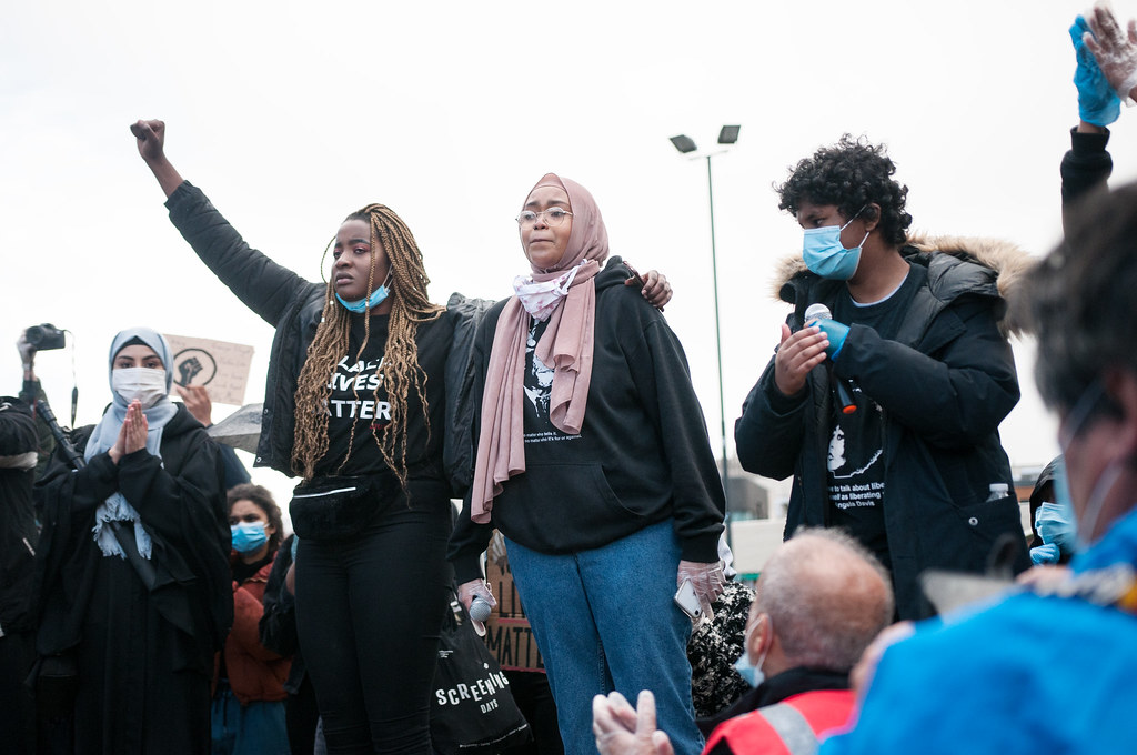 Black Lives Matter Sheffield protest 2020