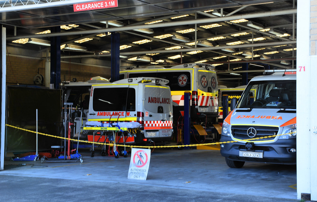 Ambulance Workshop Facility, Carramar, Sydney, NSW.