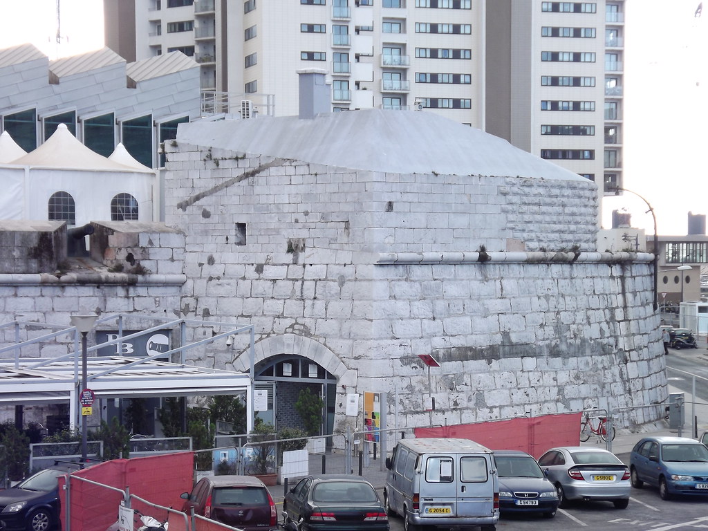 1700's Line Wall Defenses, Line Wall Road, Gibraltar.