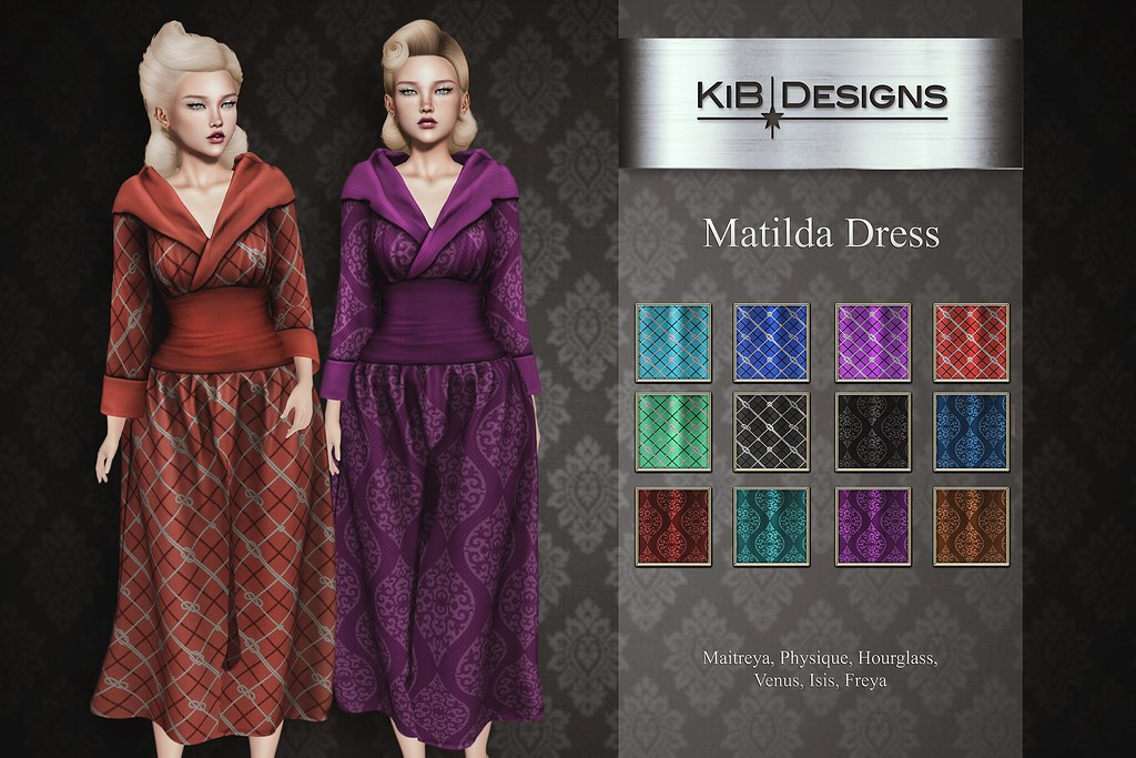 KiB Designs – Matilda Dress @Vintage Fair 2020