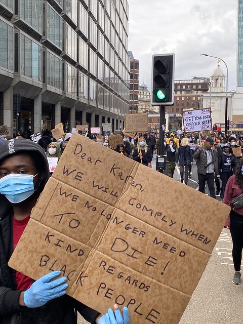 Protest - Black Lives Matter - London 2020