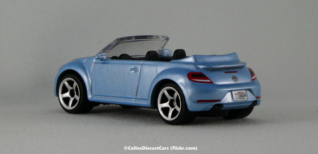 #2/100 Volkswagen The Beetle Convertible Blue MBX City 2020 Matchbox