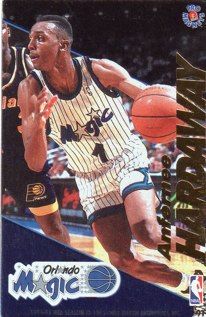 1995 Pro Magnets Basketball - Hardaway, Penny