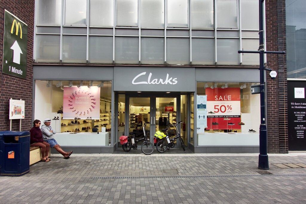 Clarks Shoe Store Maidstone getting ready to open again. #… | Flickr