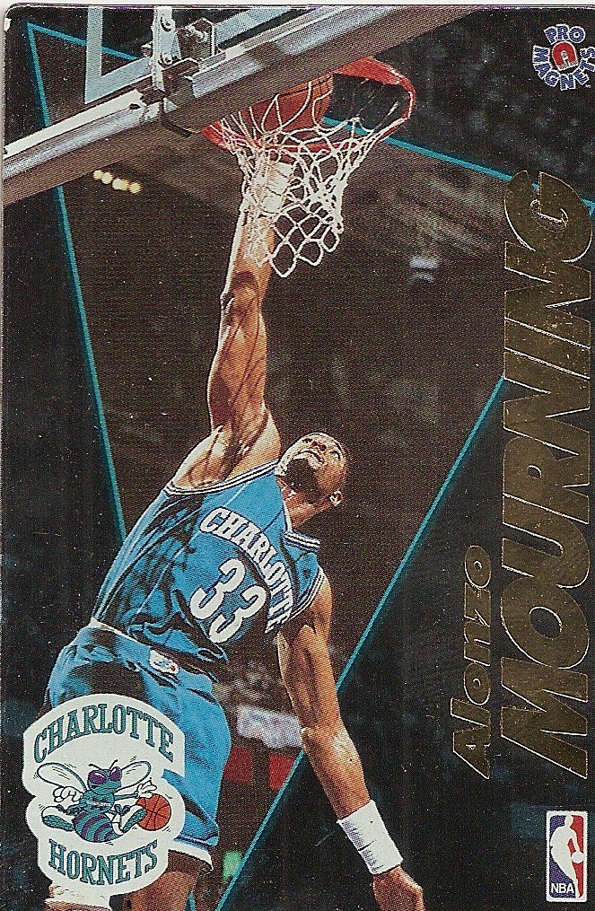 1995 Pro Magnets Basketball - Mourning, Alonzo