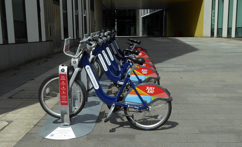 University of Edinburgh: Bike rack