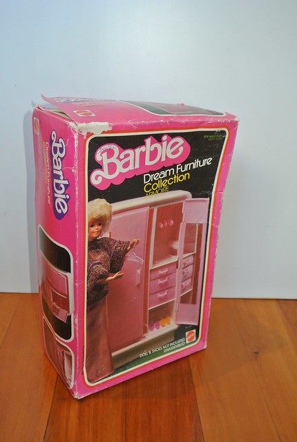 Barbie Wardrobe Dream Furniture Collection Box - 1970s